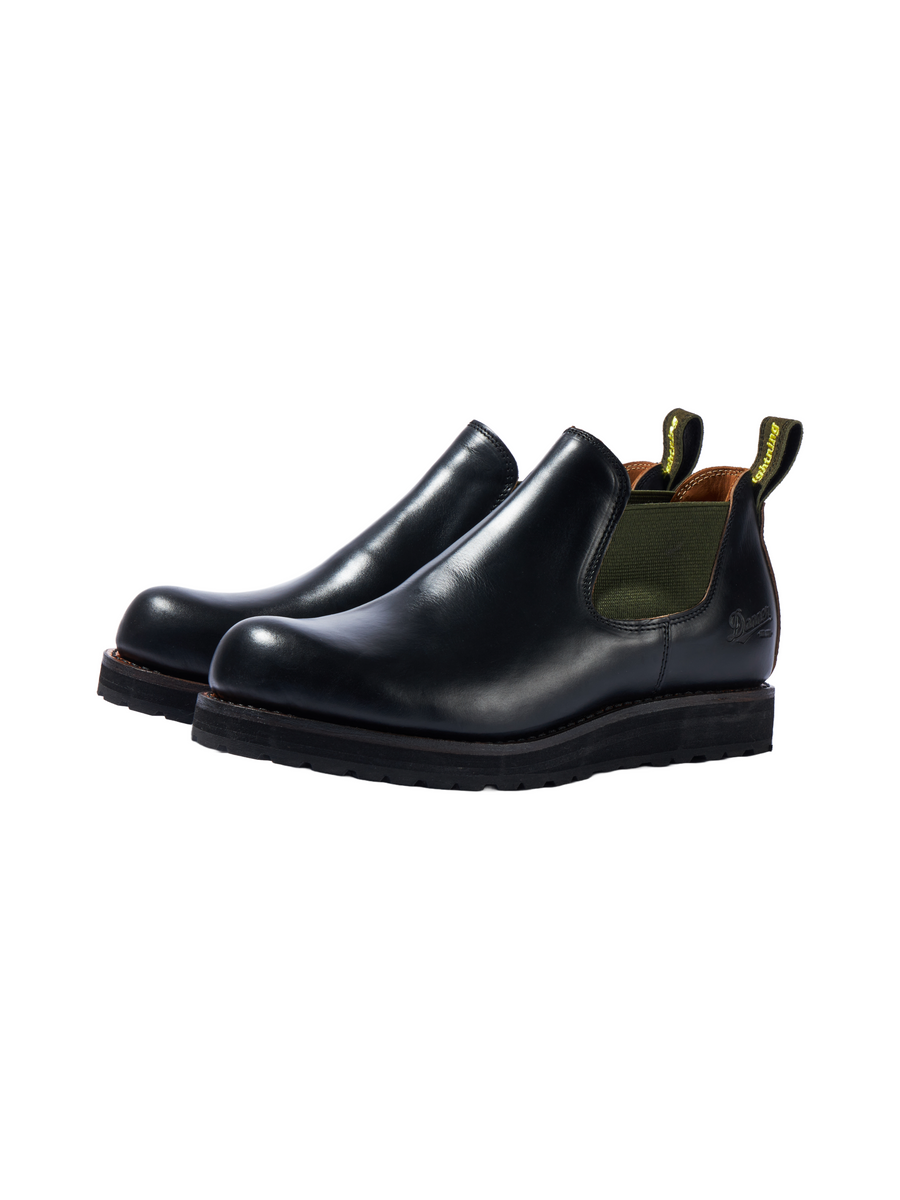 Danner❗️週末限定値下げ❗️ブラック ショートレインブーツ Danner × Lightning ショートサイドゴアブーツ 9 1/2 - メルカリ