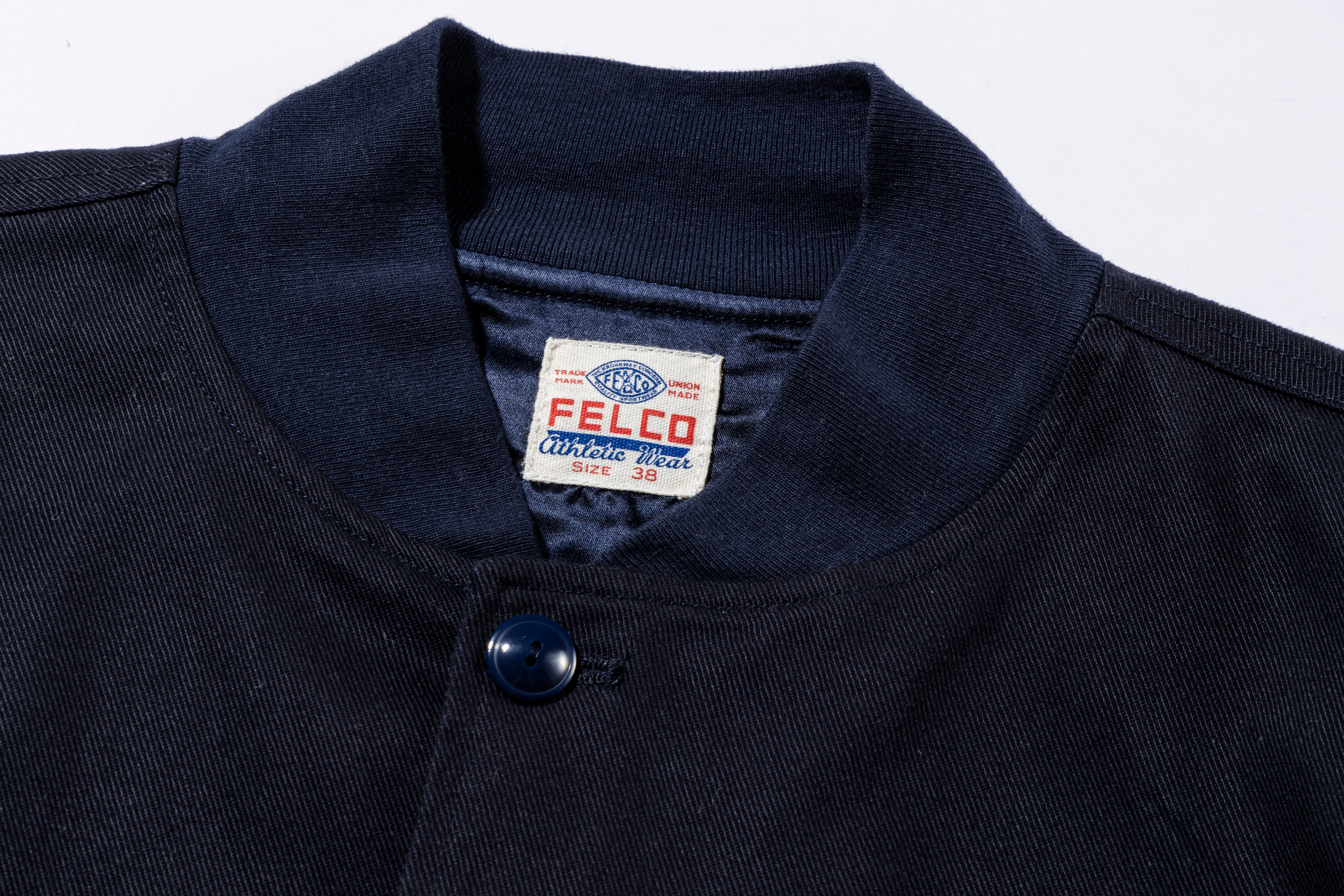 40s USA製 ヴィンテージ ボタスタ ボタンスタジャン 赤 ボロ