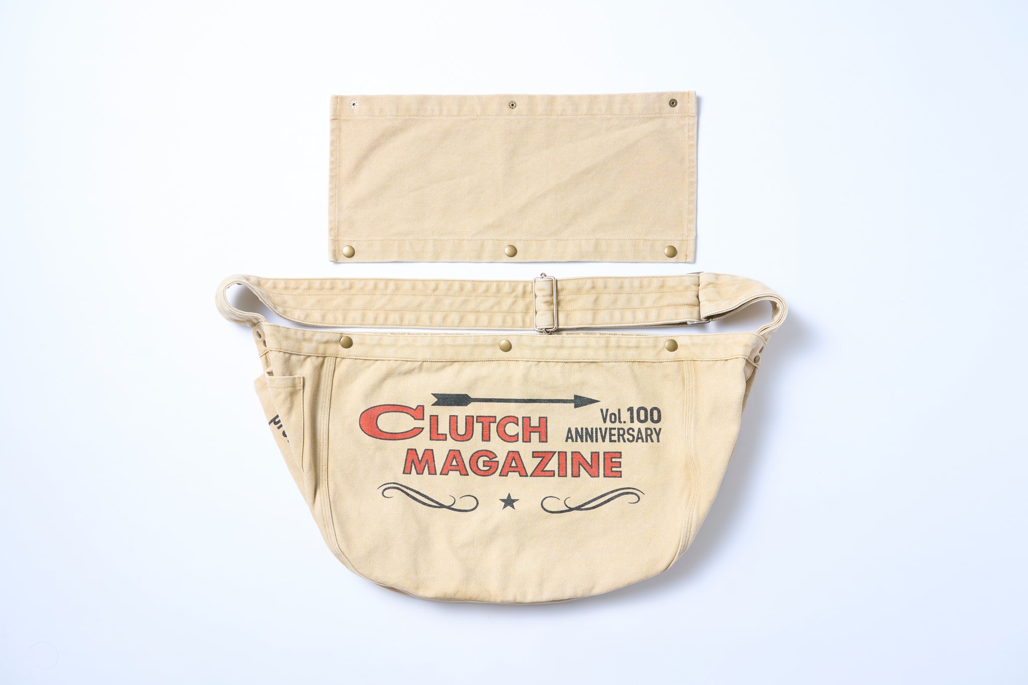 California Sportswear × CLUTCHニュースペーパーバッグ（100th Anniv