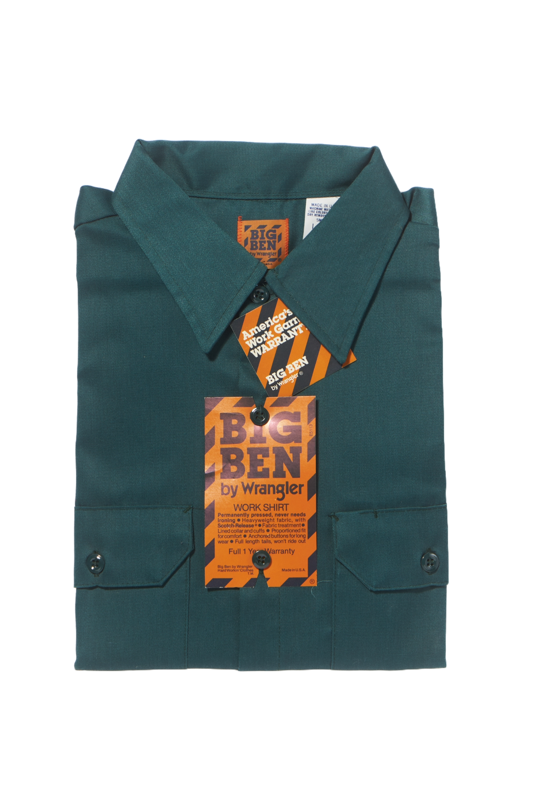 1970年代 BIGBEN by Wranglerのワークシャツ – CLUB 2nd