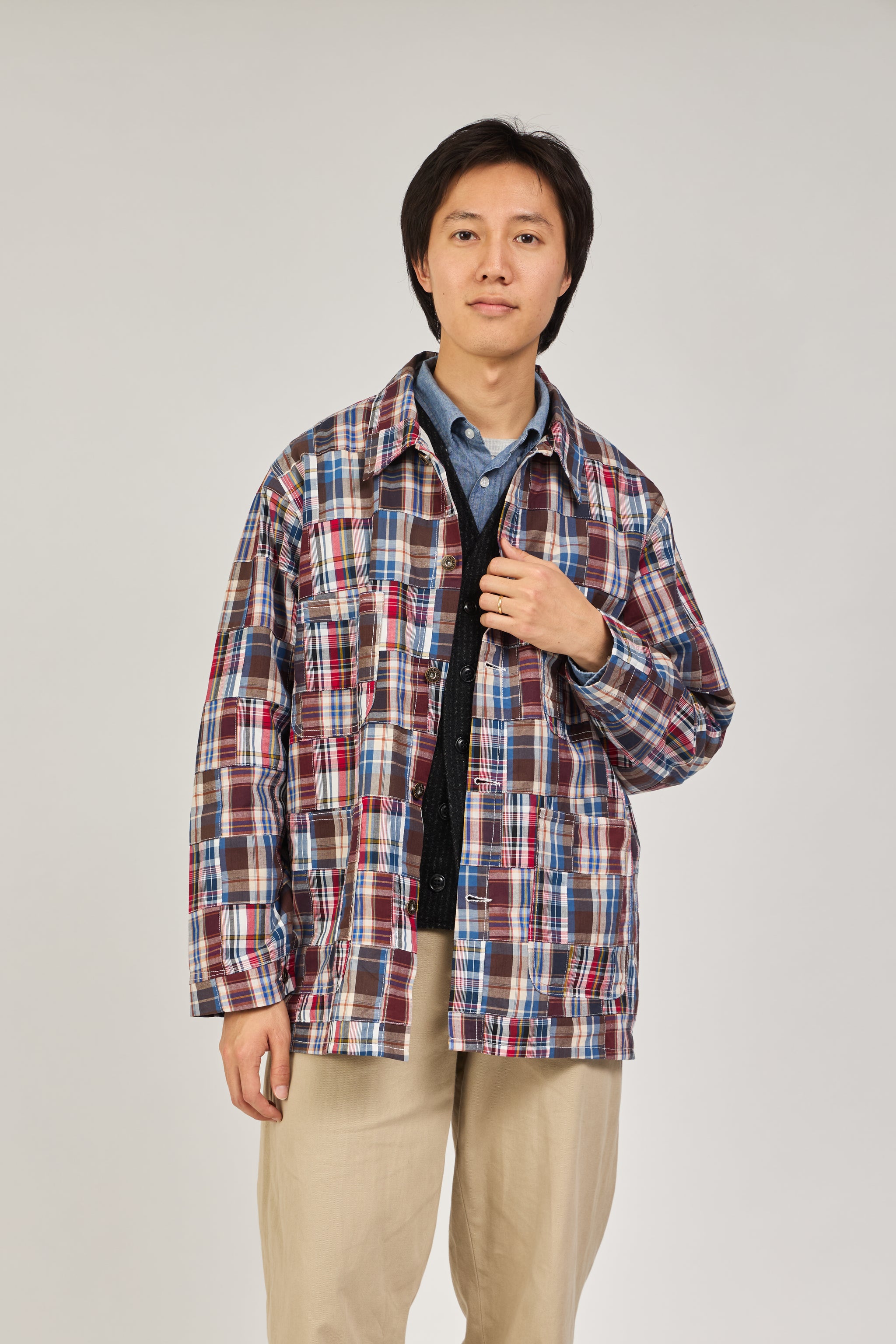 UNIVERSAL OVERALL×2nd】パッチワークマドラス カバーオール – CLUB 2nd