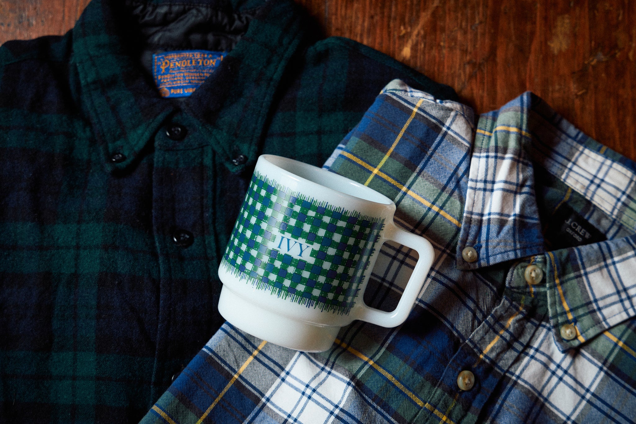 Olde Milk-Glass × 2nd】スタッキングマグ「IVY&PREPPY」 – CLUB 2nd