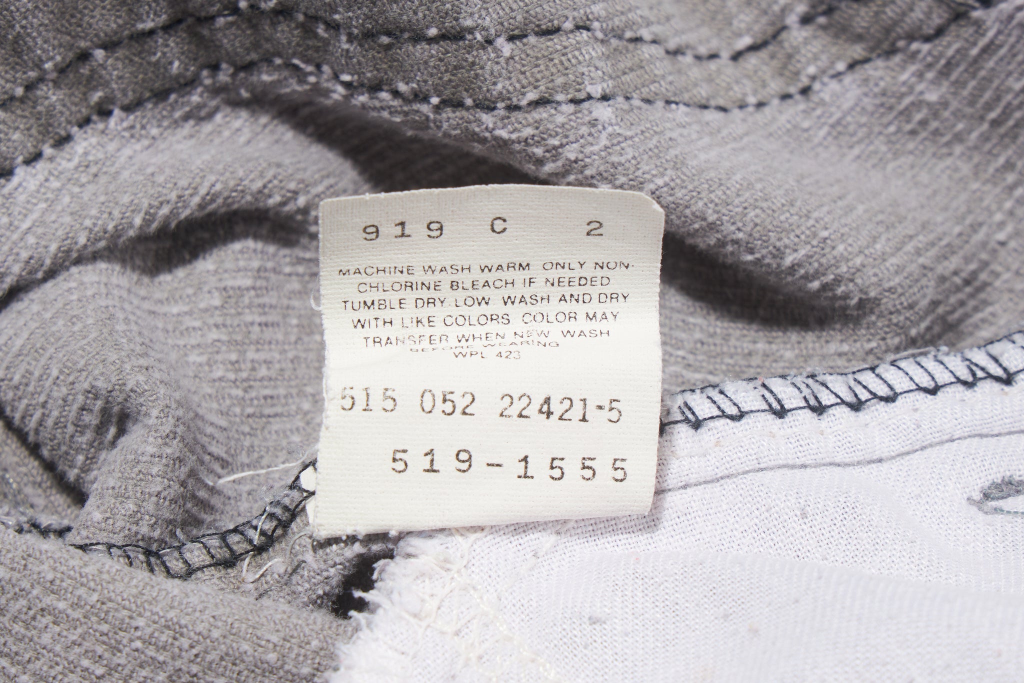 1980年代 Levi'sの519コーデュロイパンツ – CLUB 2nd