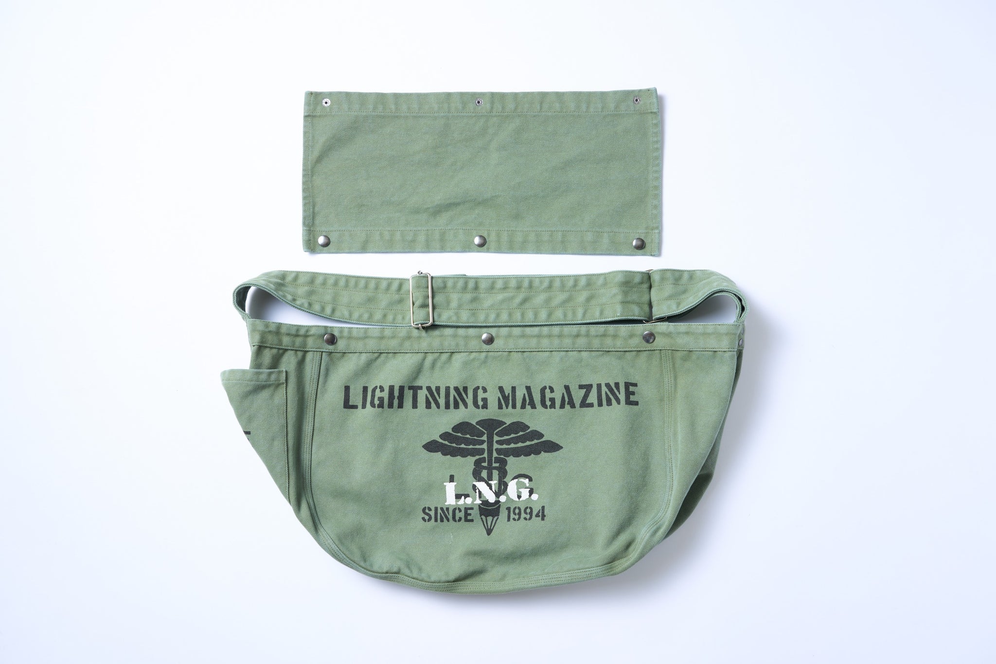 新品未使用品Lightning × California ニュースペーパーバッグ California Sportswear × Lightning ニュースペーパーバッグ