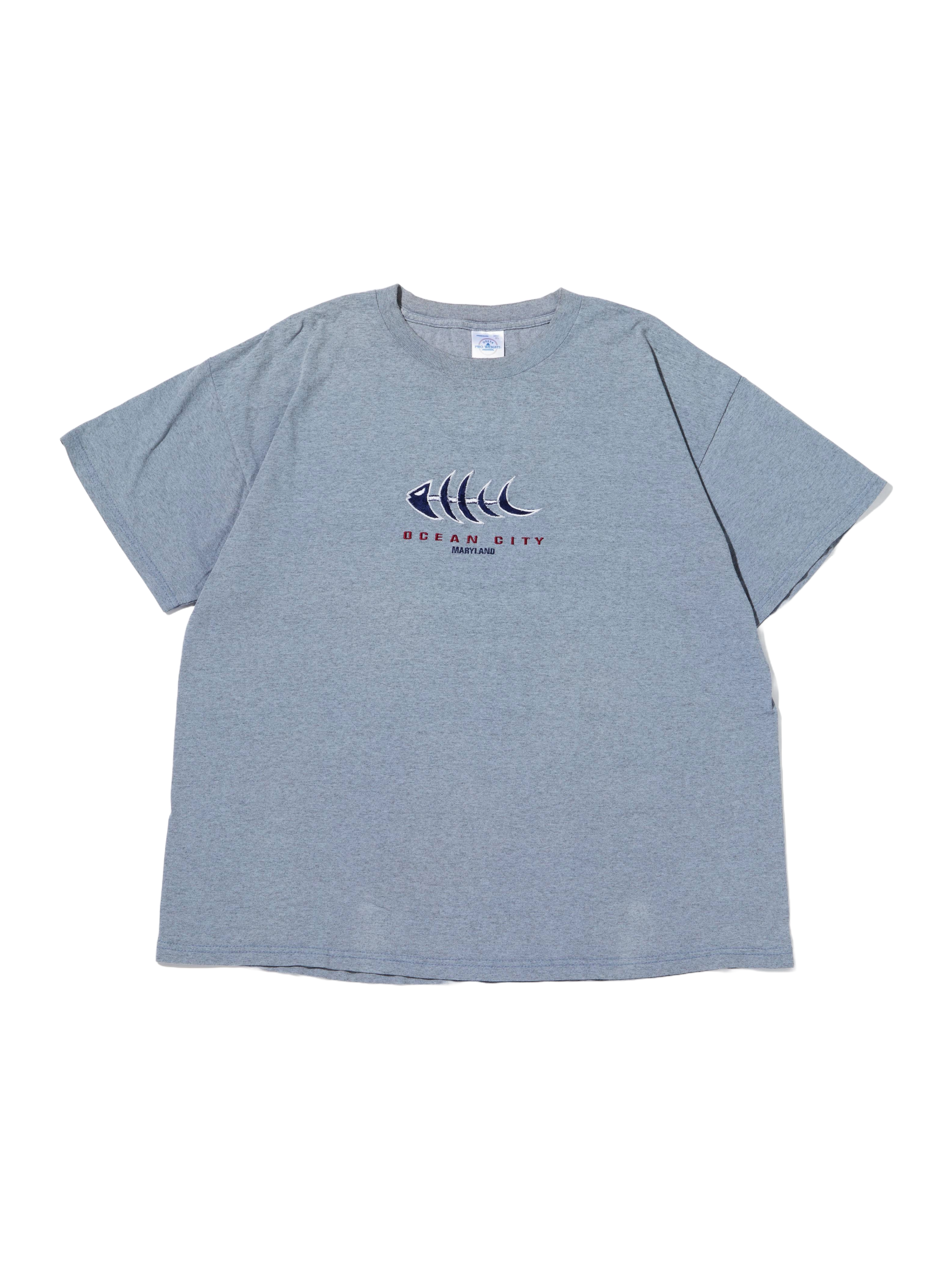 デルタのプリントTシャツ（OCEAN CITY MARYLAND）[グレー] – CLUB 2nd