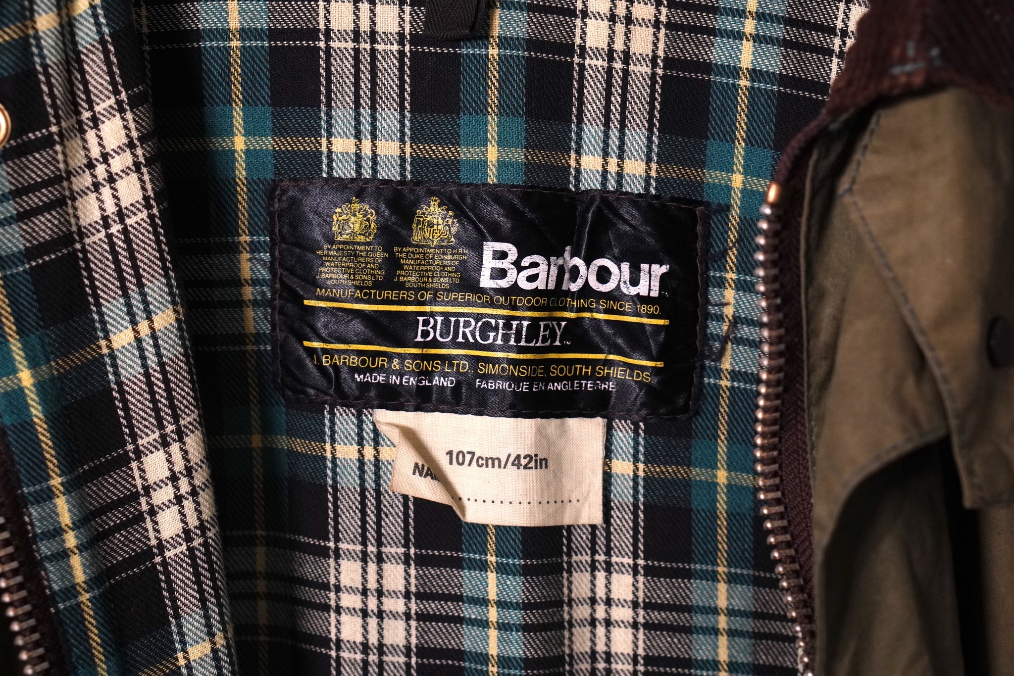 Barbour バーレー 80s 2ワラント バブアー 80s バブアーのバーレー[2ワラント]／ゴン今西(2ndセールス