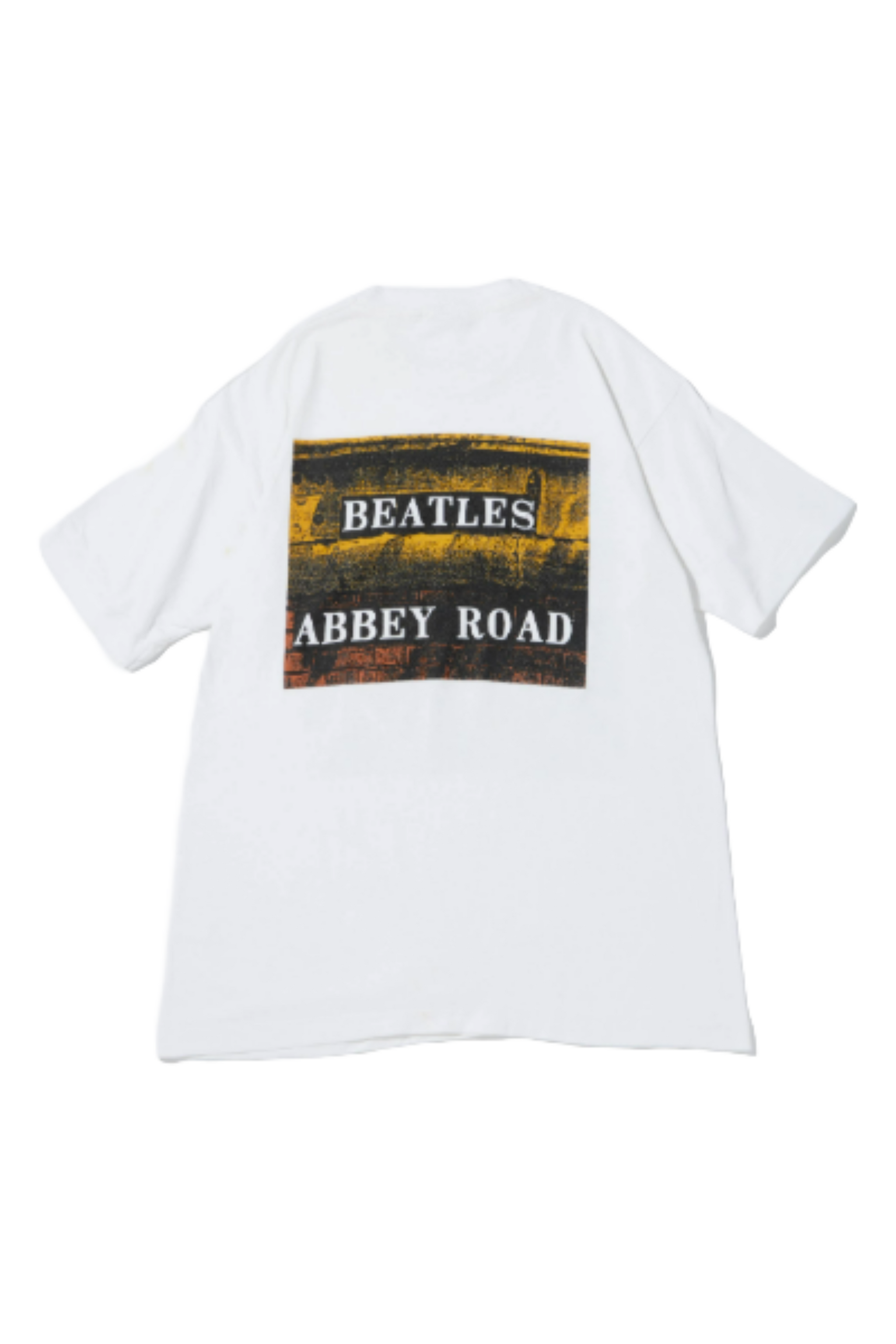 90s ロックT ビートルズ フルーツオブザルーム 1990s フルーツオブザルームのプリントTシャツ(THE BEATLES