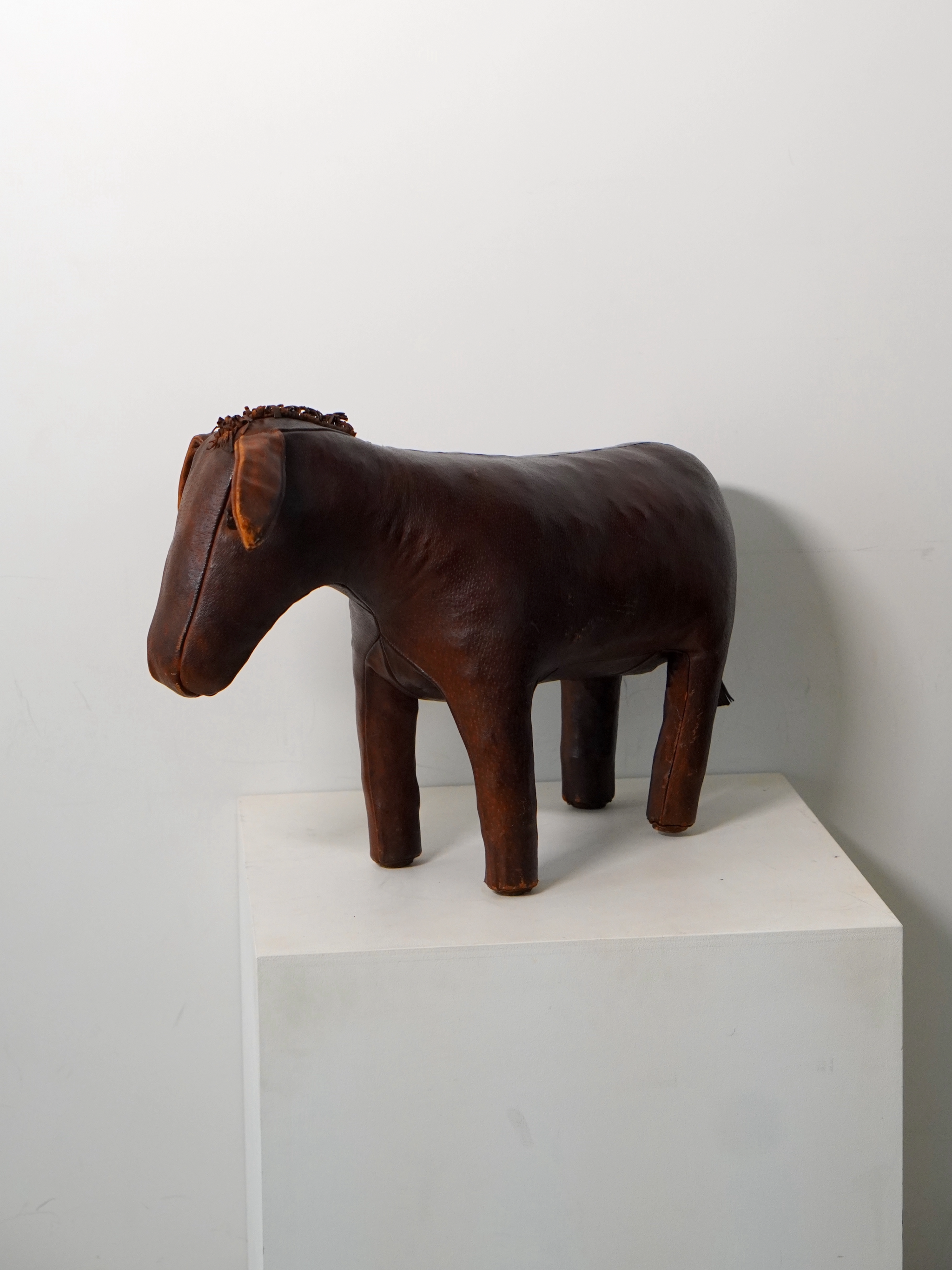 OMERSA  レザーアニマル ロバ　アンティーク
ビンテージ　オメルサ オメルサ風のレザーアニマル[ロバ]／不気味くん(元2nd編集長