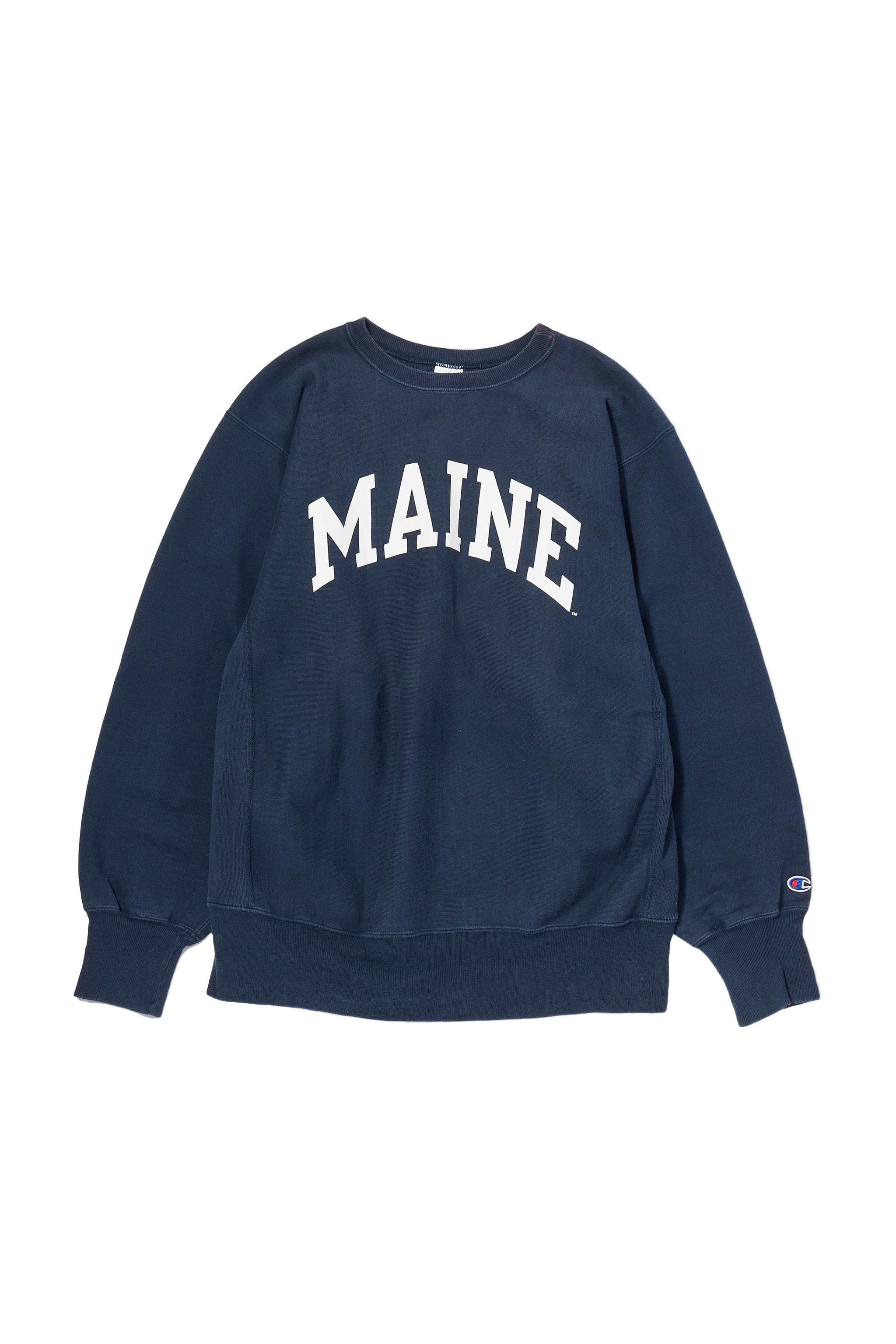 チャンピオンリバースウィーブMAINE スウェット ネイビー 02_増子雄一郎(BEAMS) / チャンピオンのリバースウィーブ[MAINE