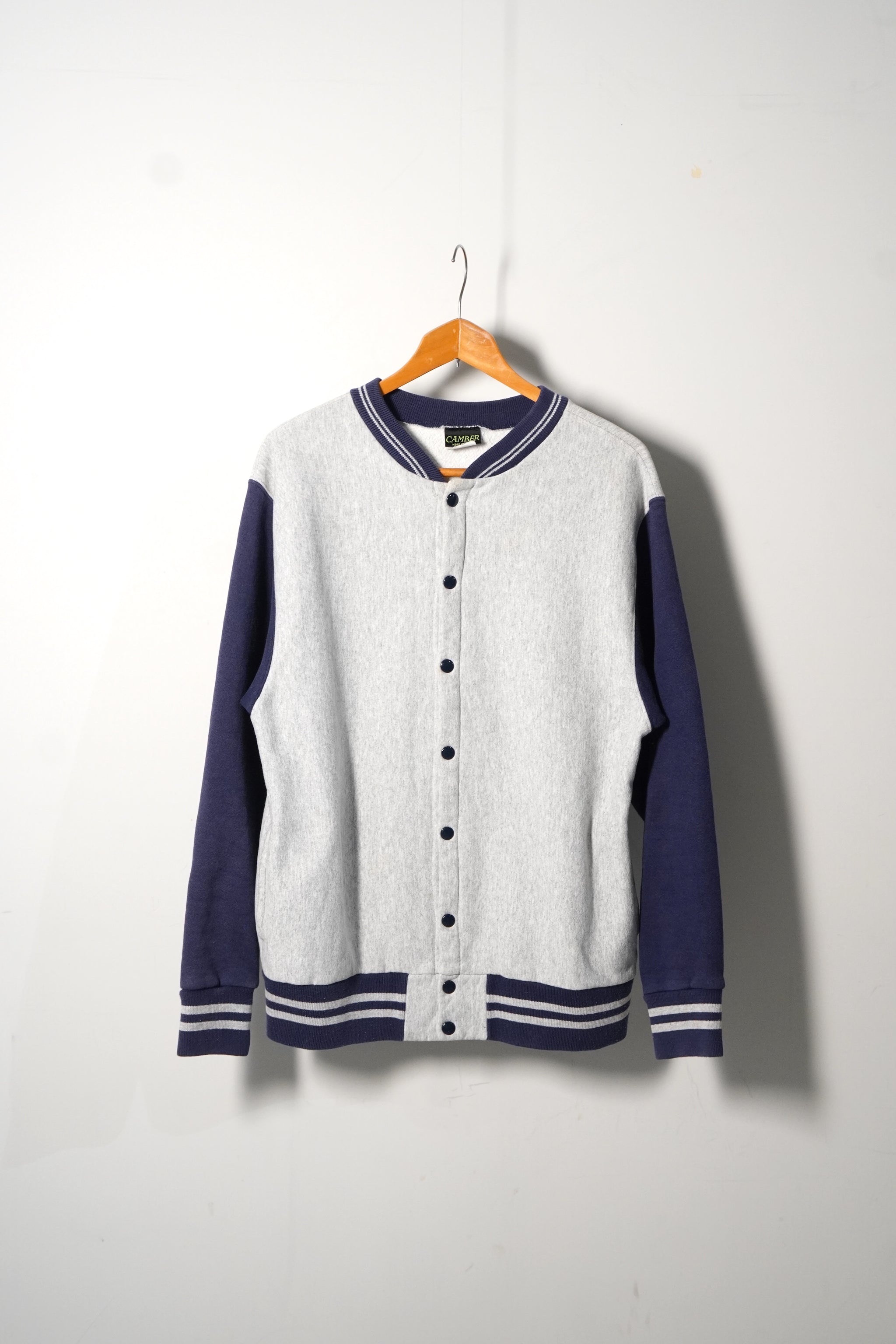 キャンバーのスナップカーディガン[USA製]（グレー）M／ゴン今西(2nd 