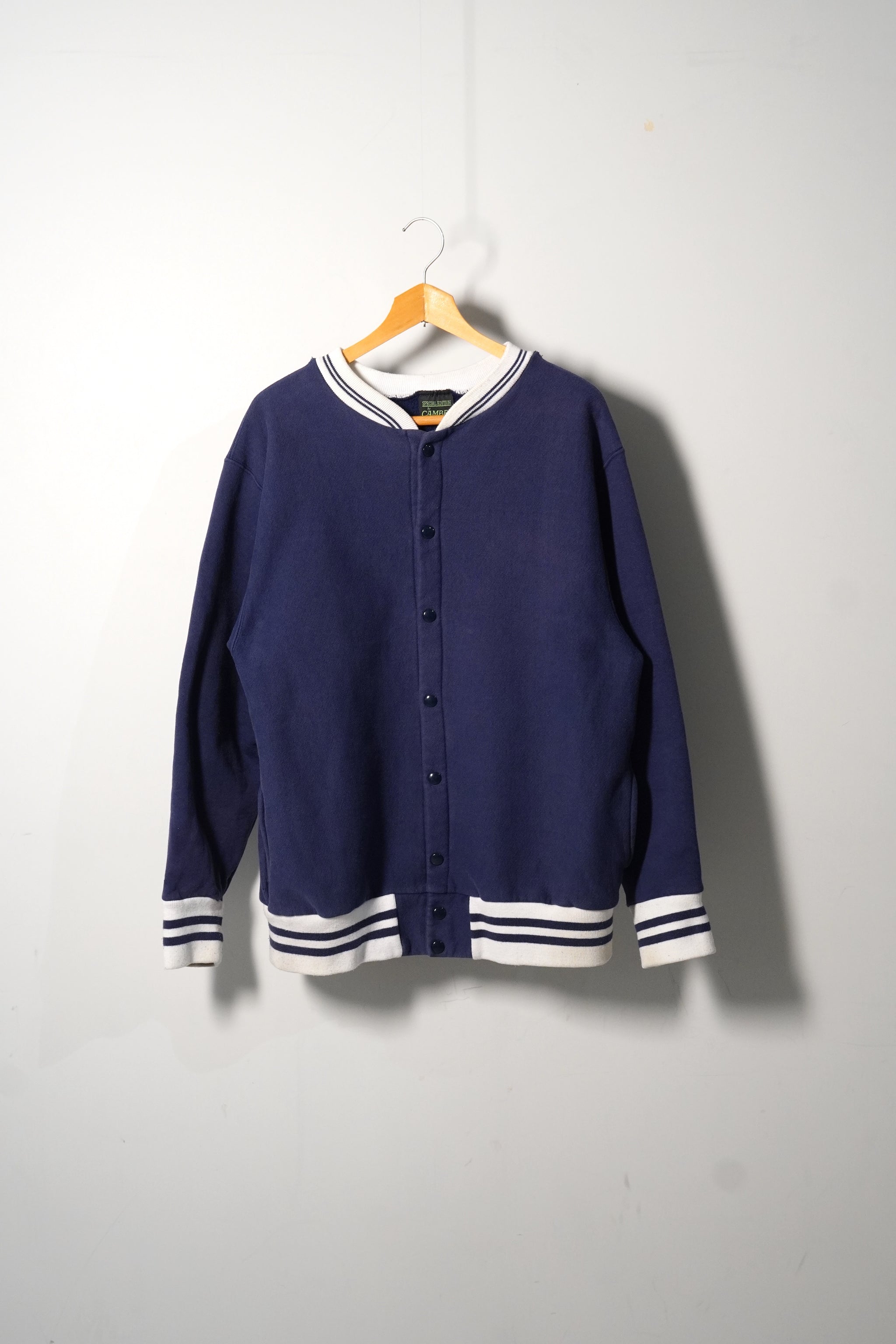 キャンバーのスナップカーディガン[USA製]（ネイビー）L／ゴン今西(2nd 