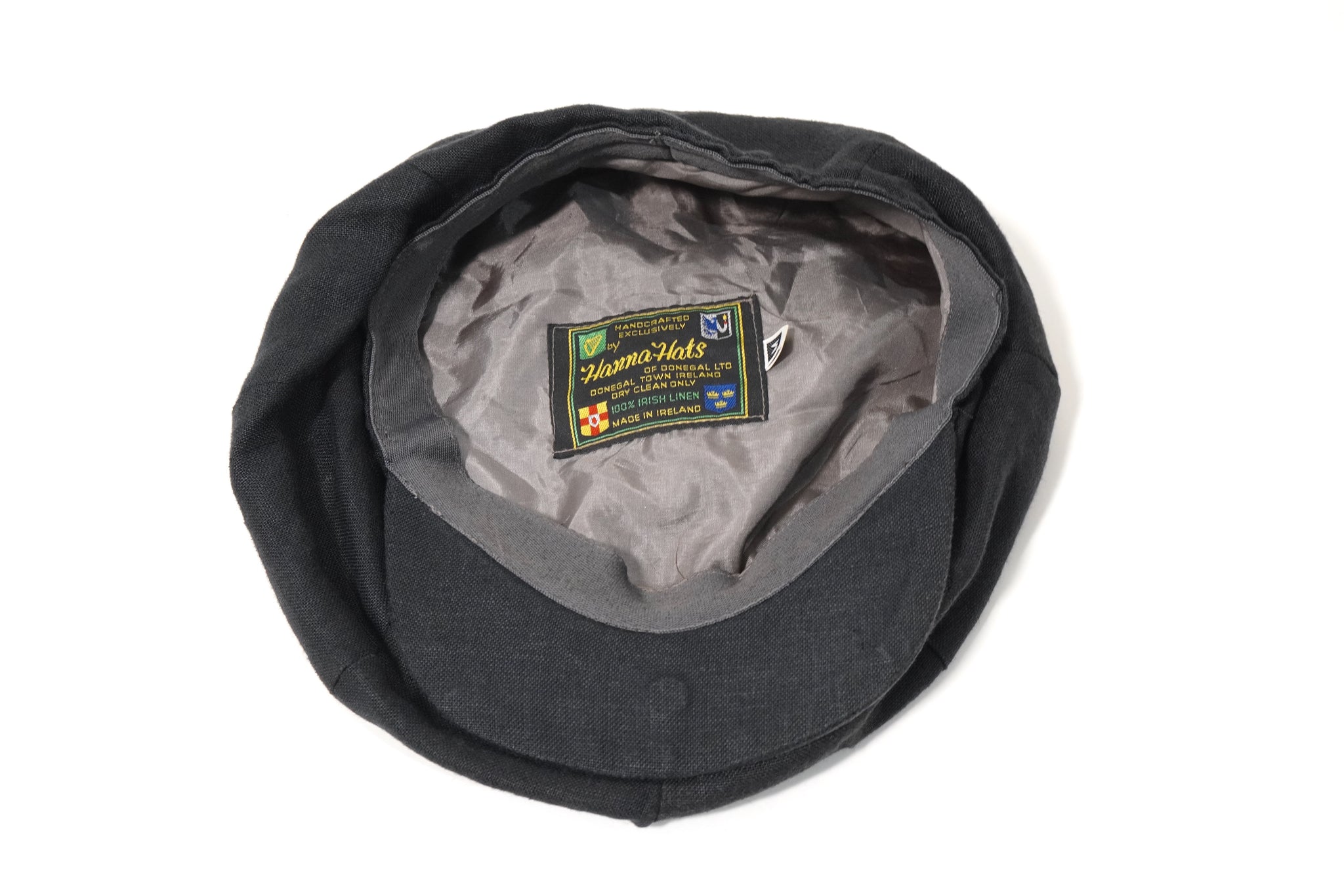 ハンナハットのアイリッシュリネン キャスケット[アイルランド製