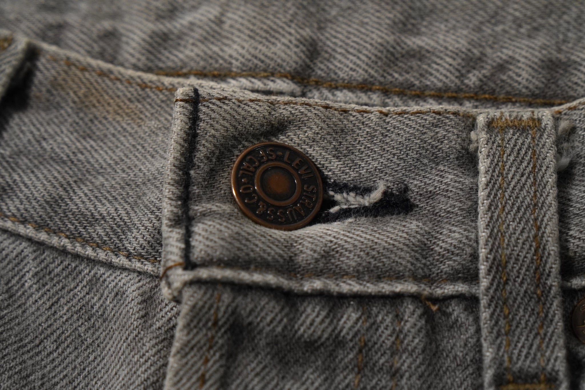 90s Levi'sの501[USA製]（グレー）W32／おすぎ村(2nd編集長)【5営業日