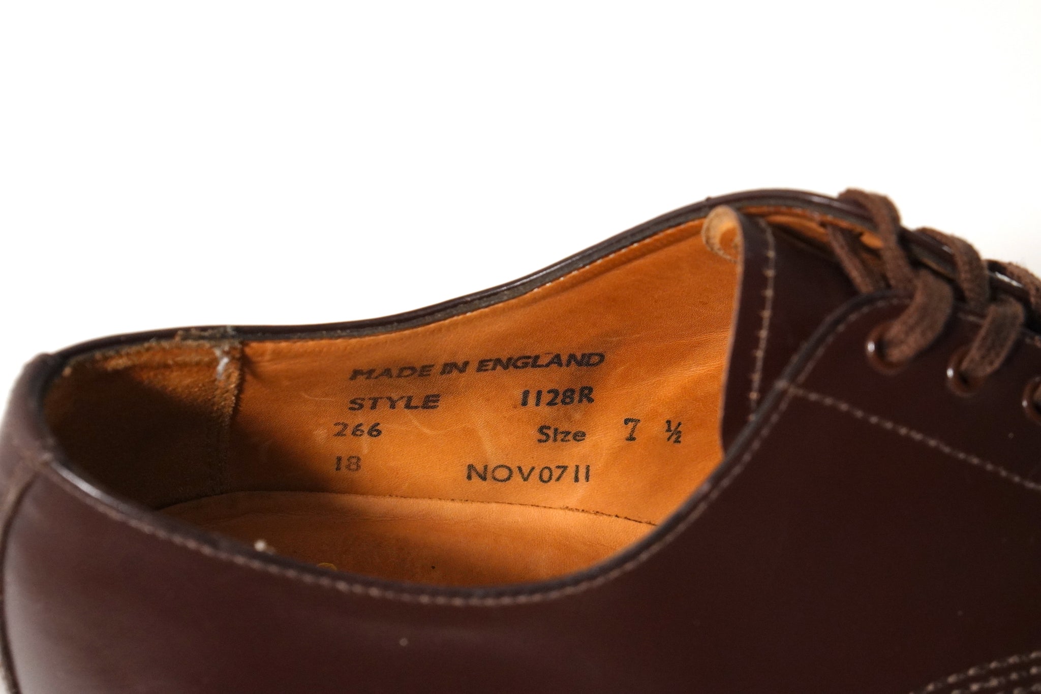 SANDERS イングランド製 \"ミリタリーダービーシューズ\" SANDERS / サンダース] MILITARY DERBY SHOE ミリタリー