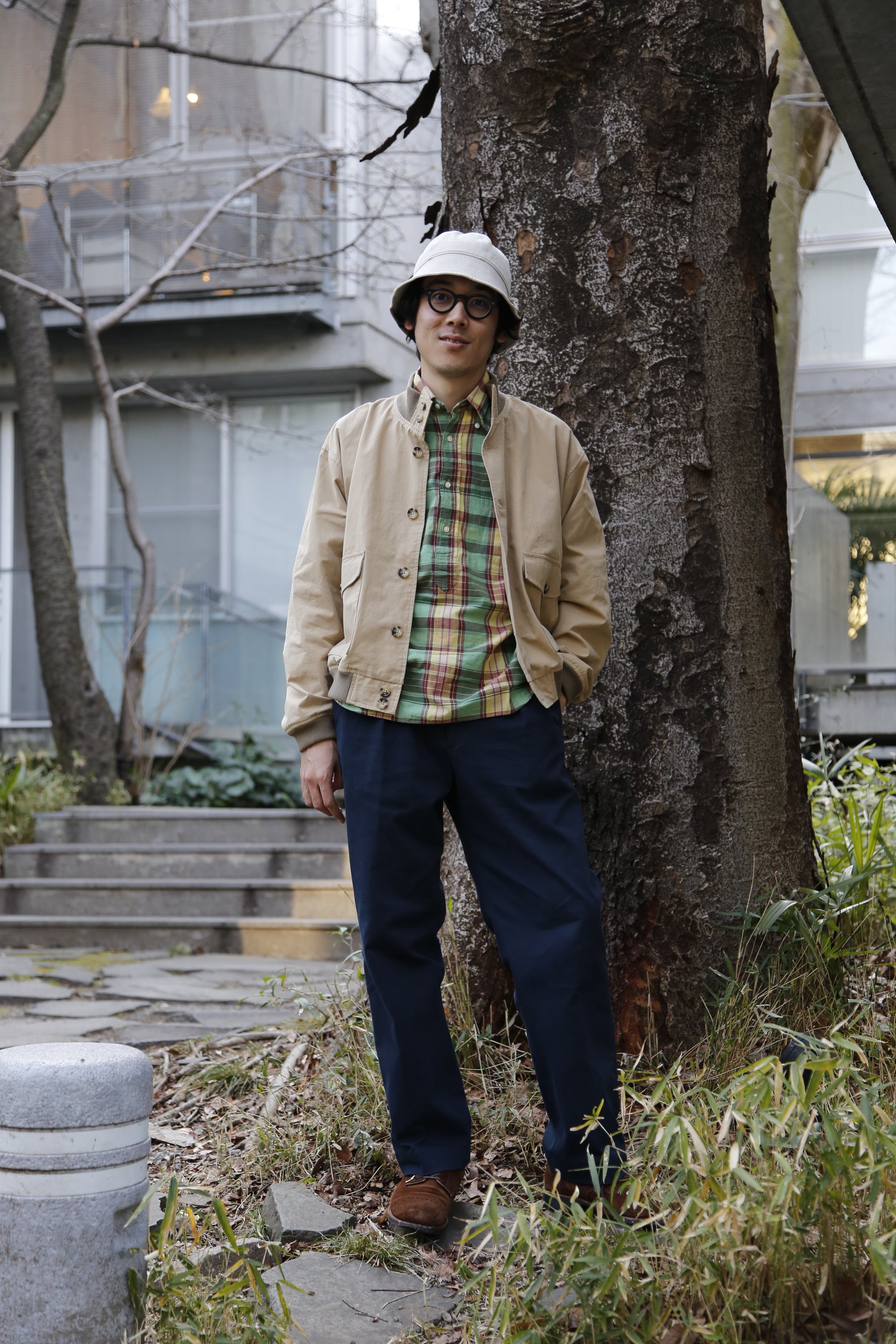 Willis &  アメリカ製 ブッシュポプリン40L Willis & Geiger×2nd】ブッシュポプリン TYPE A-1ジャケット