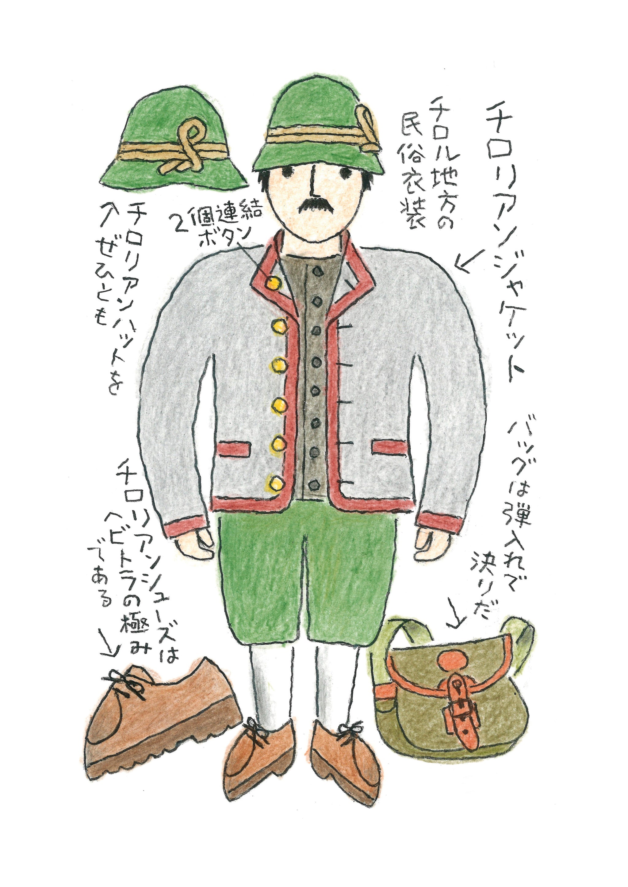 arido チロリアンジャケット Tyrolean Jacket チロリアンジャケット【6月1日頃出荷】 – CLUB 2nd