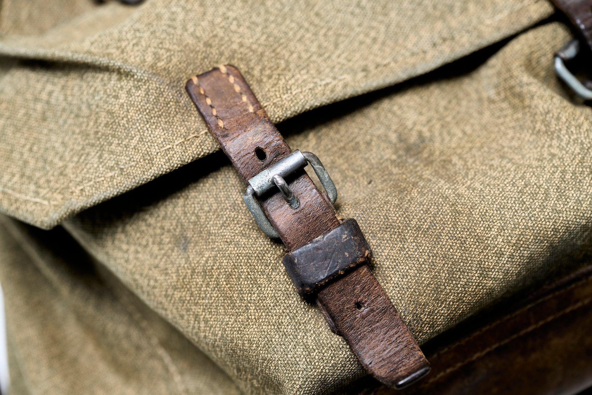 65 岩田和也 （2nd営業）／1959年製のスイス陸軍マウンテン リュック